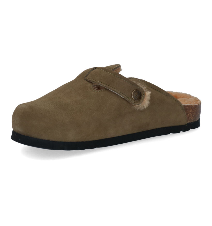 Scholl Fae Pantoufles en Cognac pour femmes (316951)