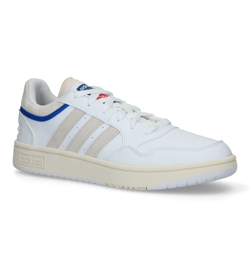 adidas Hoops 3.0 Witte Sneakers voor heren (311418)