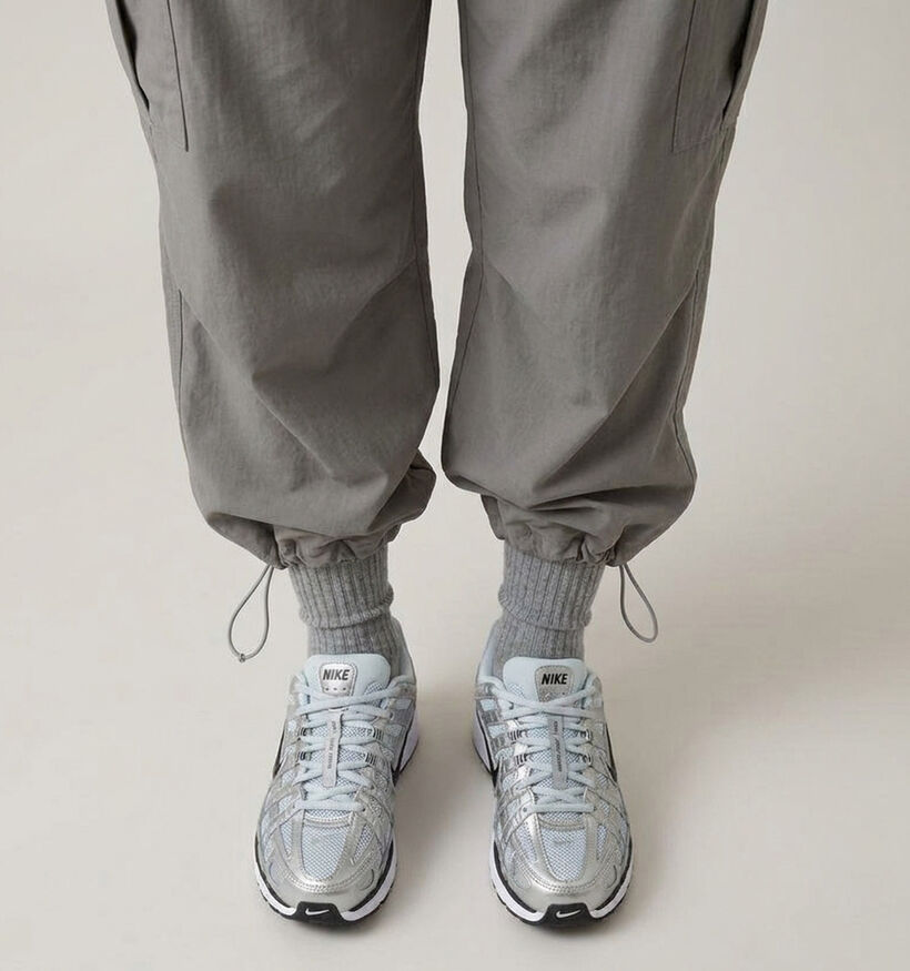 Nike P-6000 Zilveren Sneakers voor dames (372034) - geschikt voor steunzolen