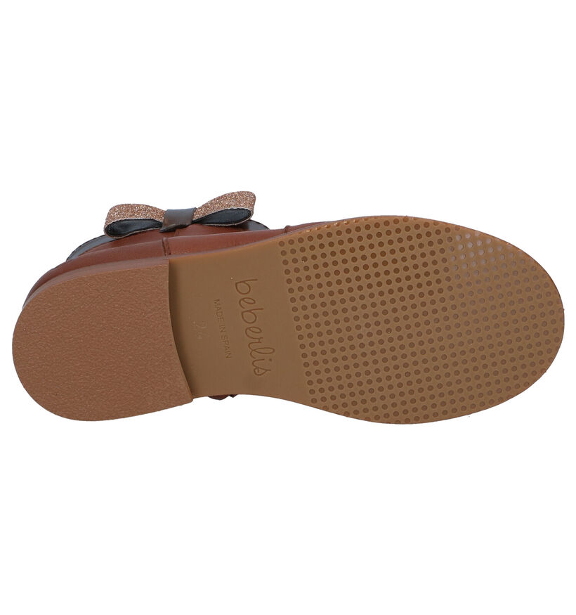 Beberlis Cognac Laarzen in leer (297316)