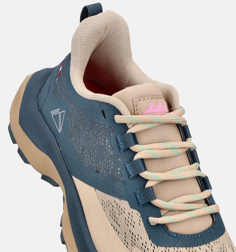 Dachstein Silvretta Lite Blauwe/Beige Lage Wandelschoenen voor dames (374323) - geschikt voor steunzolen