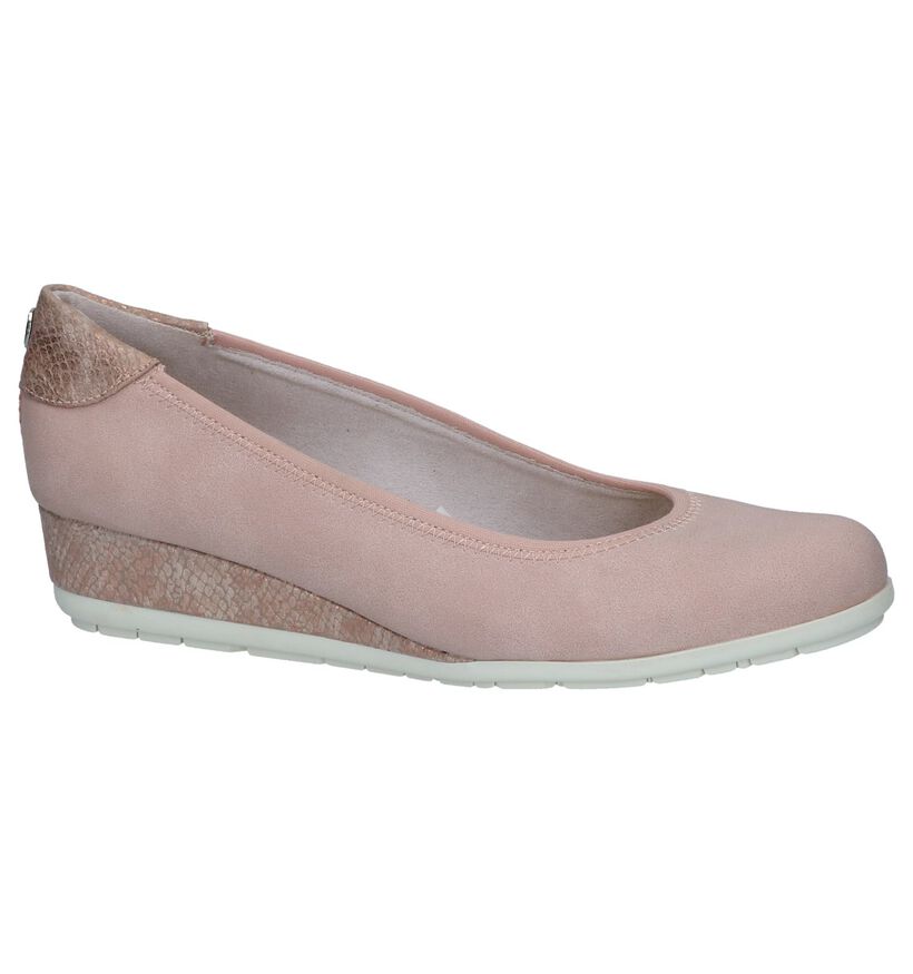 Roze Pumps s. Oliver in stof (237906)
