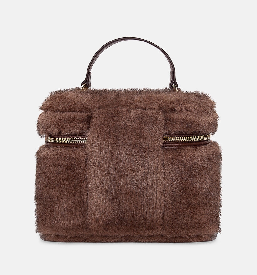Laurent David Donkerbruine Handtas voor dames (381492)