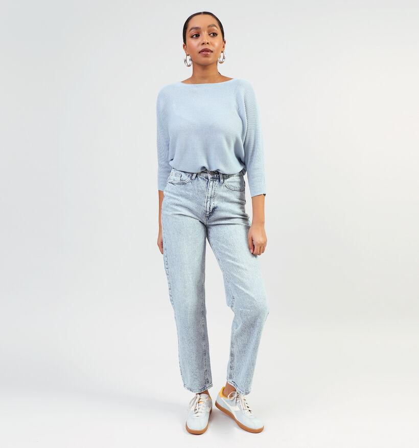 Vila Kelly Blauwe Straight leg jeans L30 voor dames (351775)