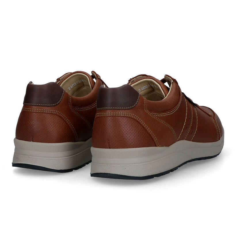 Mephisto Vincente Nevada Cognac Veterschoenen in leer (323393)