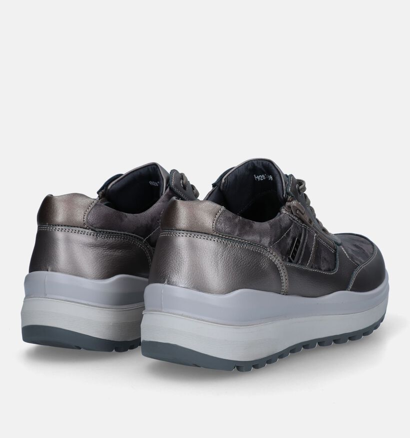 G-Comfort Bronzen Sneakers voor dames (331733) - geschikt voor steunzolen