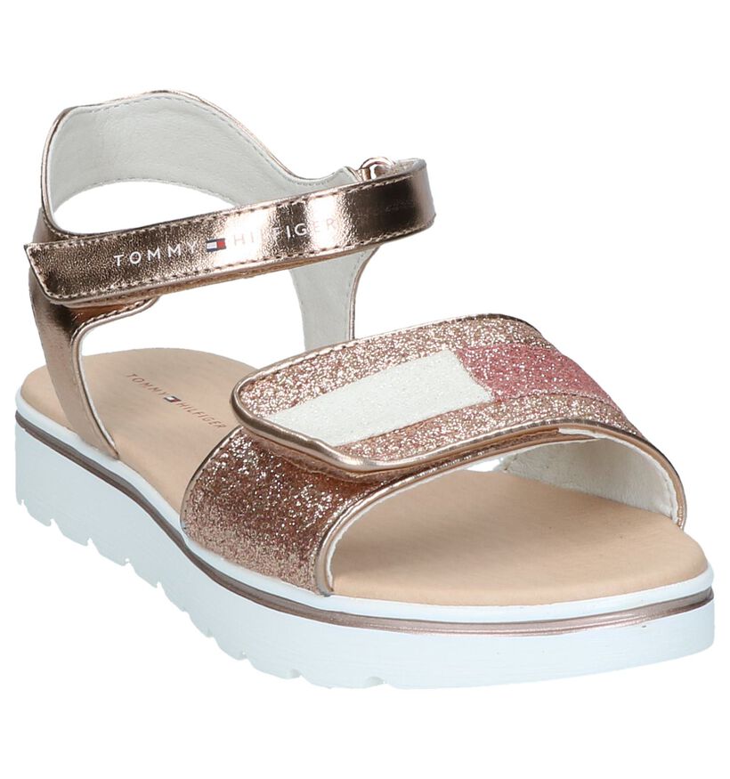 Metallic Roze Sandalen Tommy Hilfiger in kunstleer (245080)