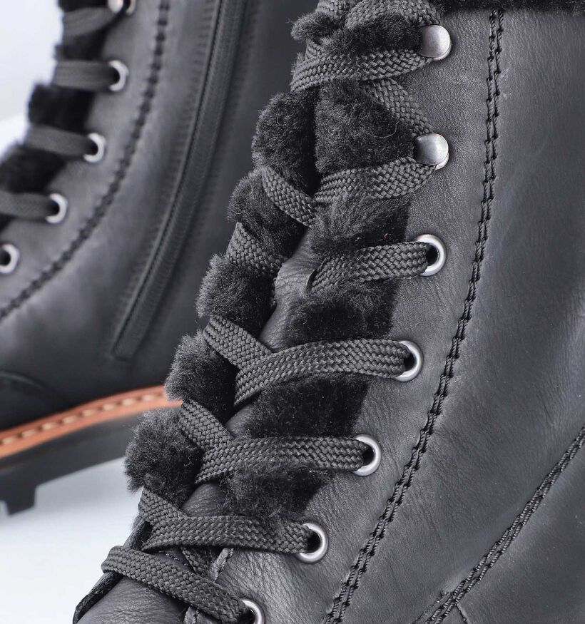 Rieker Boots à lacets en Noir pour femmes (347431)