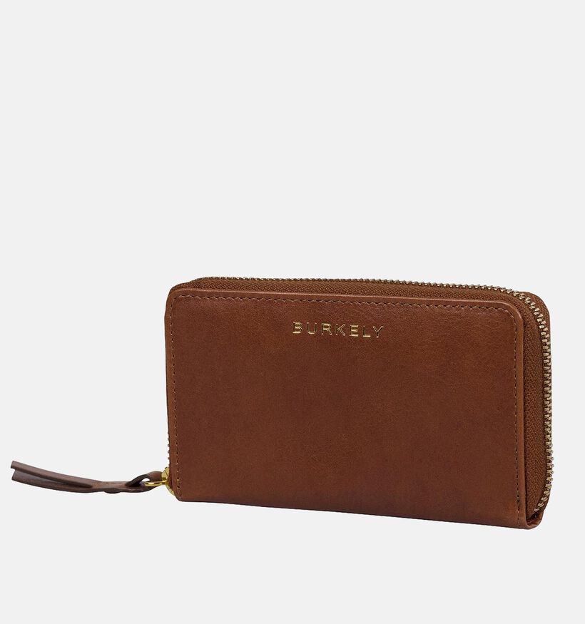 Burkely Fine Florence Porte-monnaie zipp&eacute; en Marron pour femmes (372507)