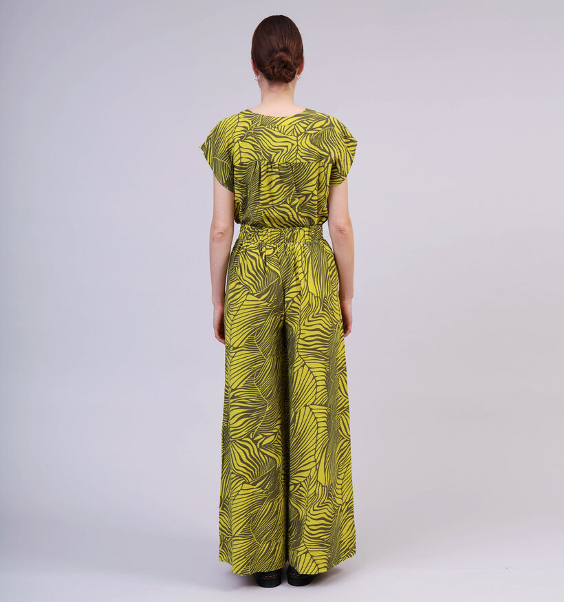 Vila Alinia Gele Wijde Broek voor dames (357346)