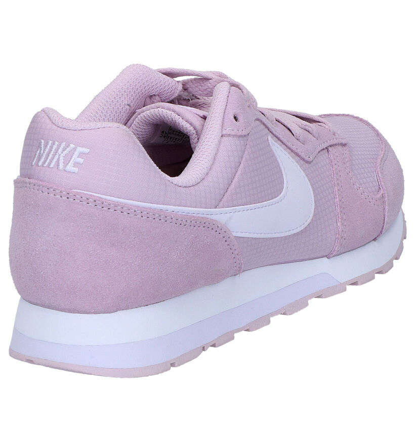 Nike MD Runner 2 Paarse Sneakers in daim (266039)