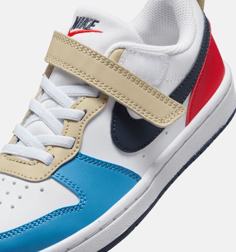 Nike Court Borough Witte Schoenen voor jongens, meisjes (367263) - geschikt voor steunzolen