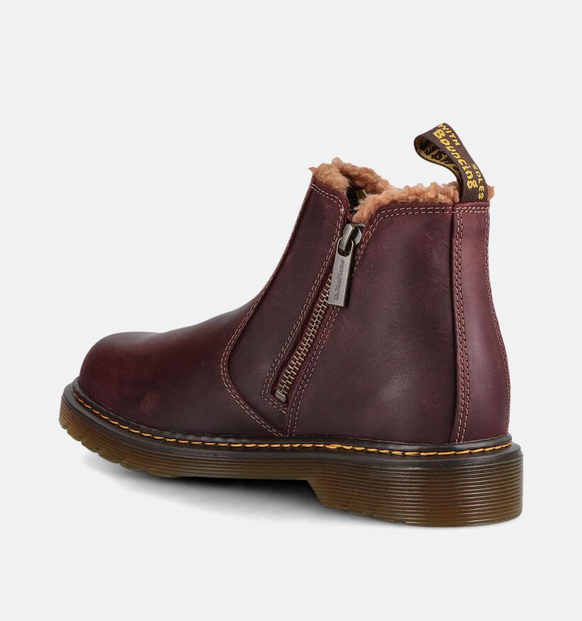 Dr. Martens 2976 Leonore Waterproof Bruine Chelsea Boots voor jongens, meisjes (376032)