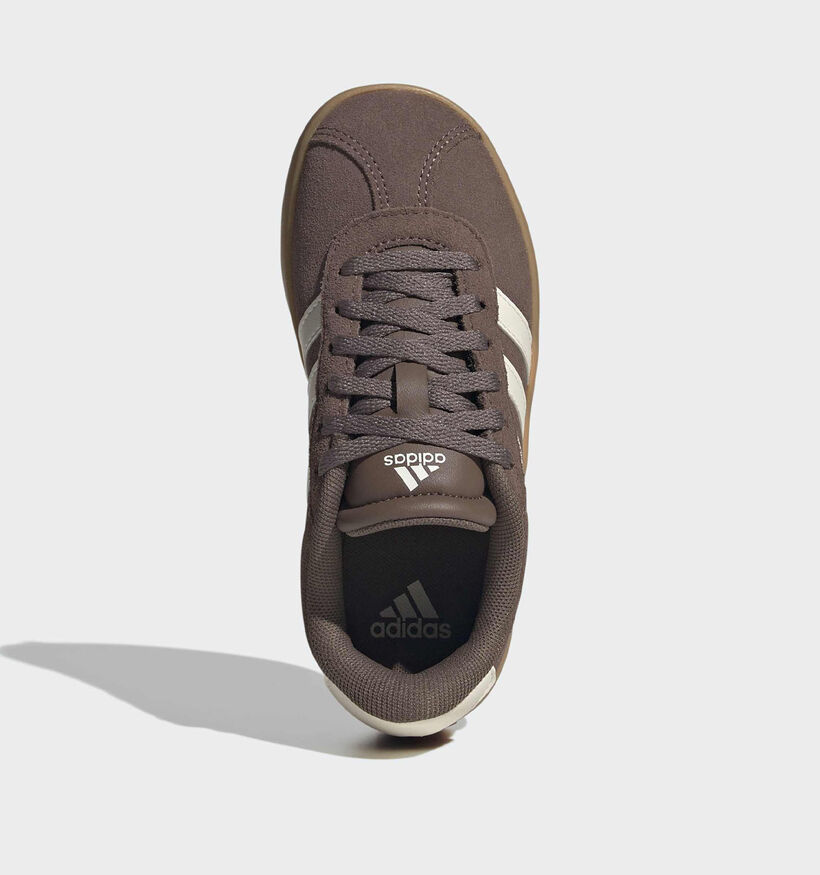 adidas VL Court 3.0 Bruine Sneakers voor jongens (372713) - geschikt voor steunzolen