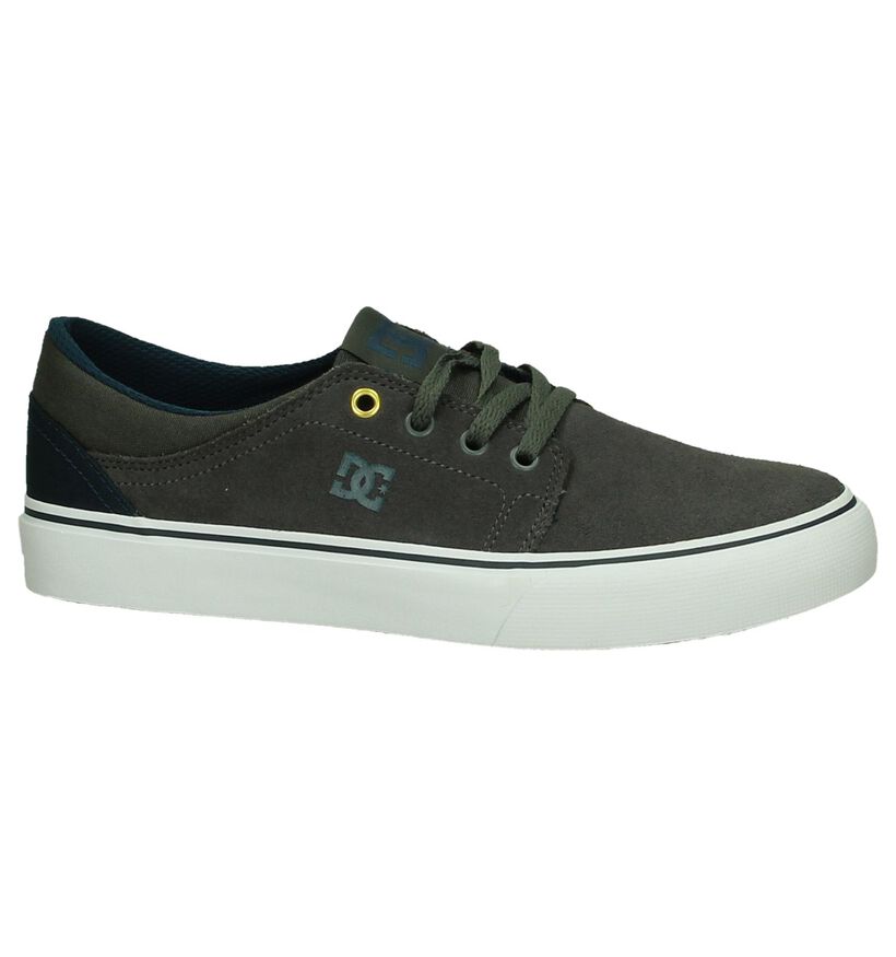 DC Shoes Trase Donkergrijs Skateschoen in nubuck (200440)