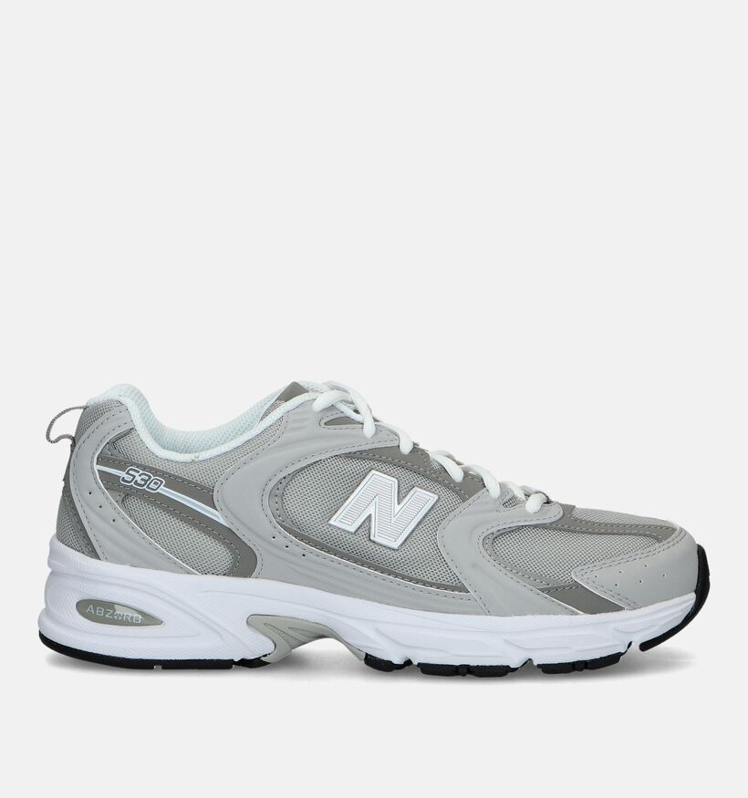 New Balance MR 530 Baskets en Gris pour hommes (327291) - pour semelles orthopédiques