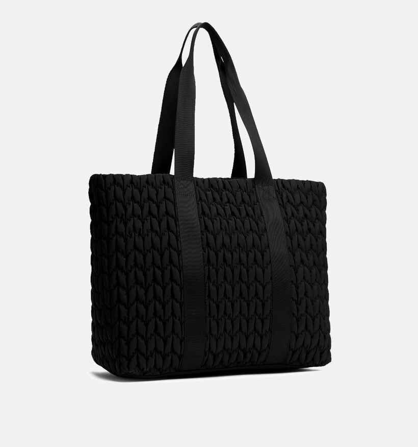 Tommy Hilfiger Urban Quilted Tote Zwarte Shopper voor dames (359257)