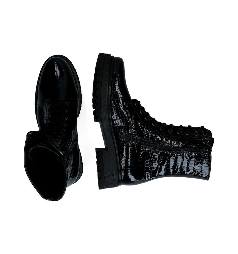 Gabor OptiFit Bottines en Noir pour femmes (297371) - pour semelles orthopédiques