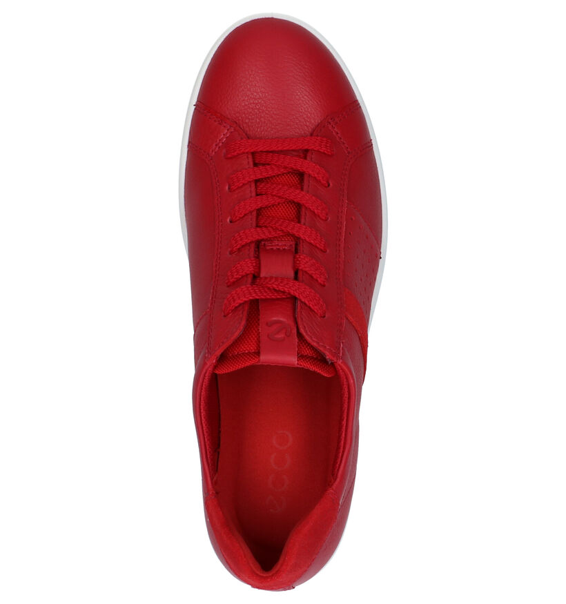 ECCO Baskets basses en Rouge en cuir (275317)