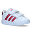 adidas Grand Court 2.0 CF Witte Sneakers in kunstleer (328864)
