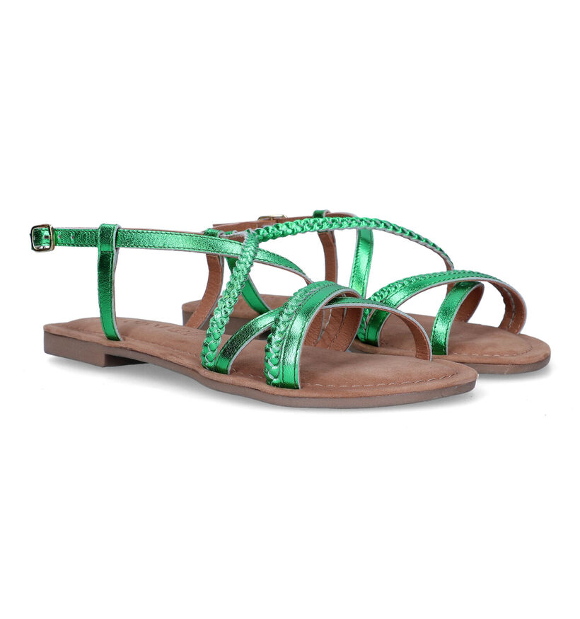 Lazamani Groene Sandalen voor dames (323970)