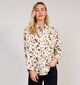 Orfeo Flint Blouse Cow Print en Ecru pour femmes (364331)