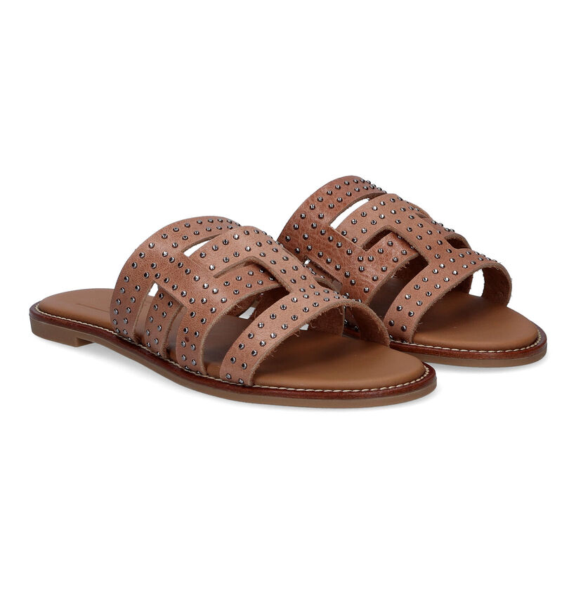 River Woods Danubia Cognac Slippers voor dames (307860)