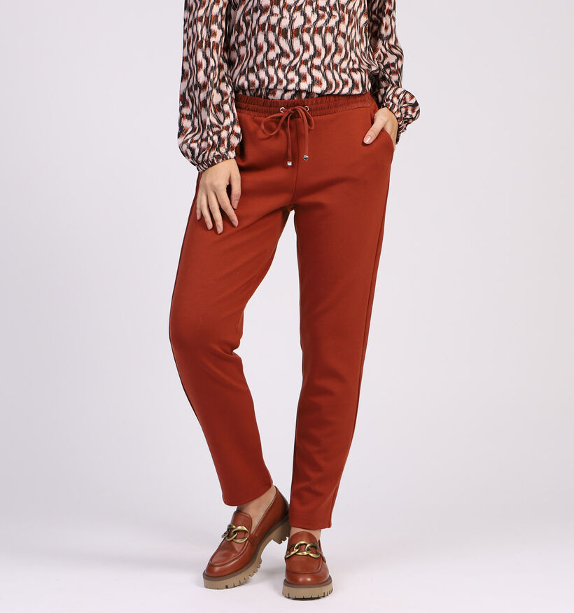 comma Oranje Broek voor dames (304370)