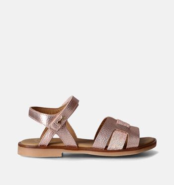 STONES and BONES Sandalen Goud/Roze/Zilver