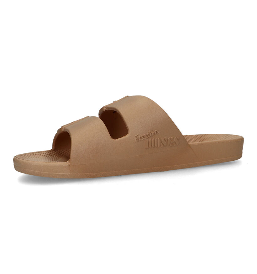 Freedom Moses Basic Nu-pieds en Vert Kaki pour femmes (340276)