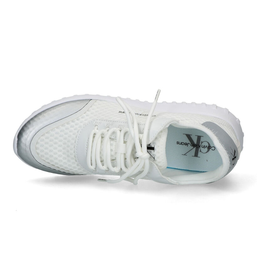 Calvin Klein Eva Runner Baskets en Blanc pour femmes (318622)