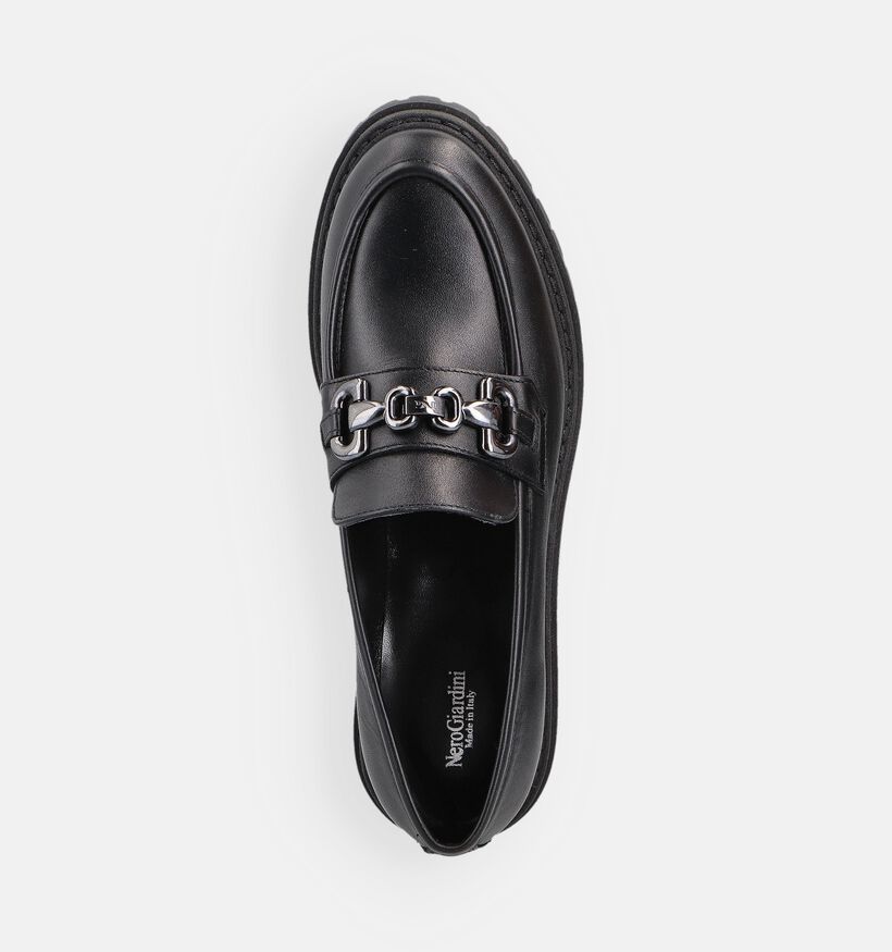 NeroGiardini Zwarte Mocassins Gesp voor dames (361709)