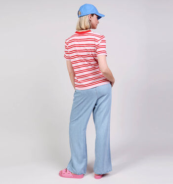 Tommy Hilfiger T-shirts Wit/Blauw/Rood/Groen