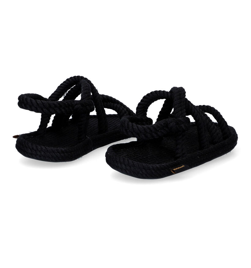 Bohonomad Tahiti Zwarte Sandalen voor dames (318229)