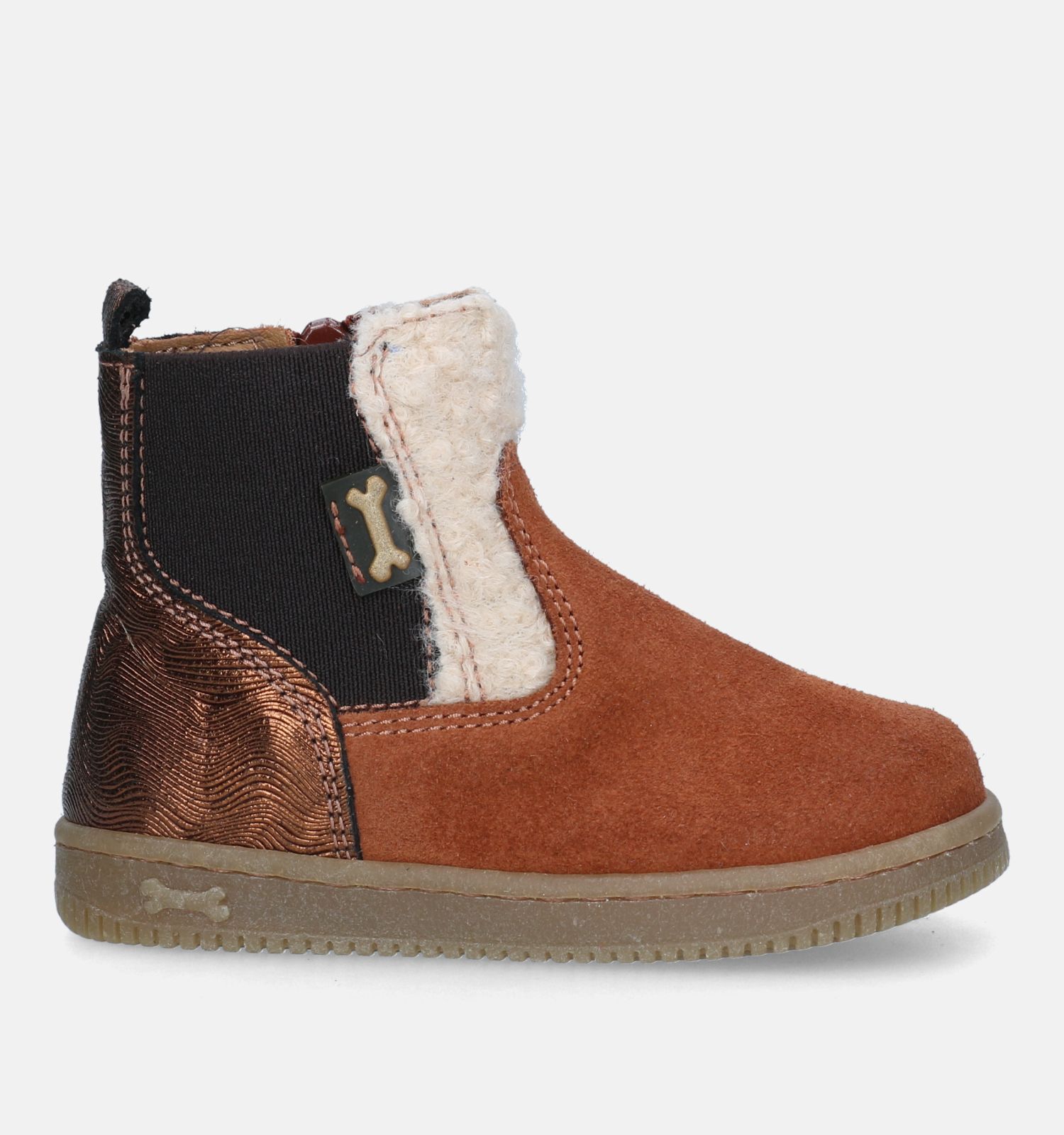 STONES and BONES Neki Chaussures pour bebe en Cognac Filles Chaussons bebe en ligne sur TORFS.BE