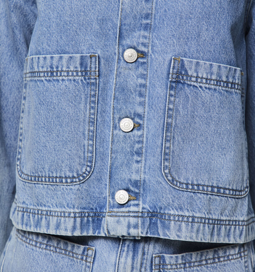 Pieces Sky Blauwe Jeansjas voor dames (352453)