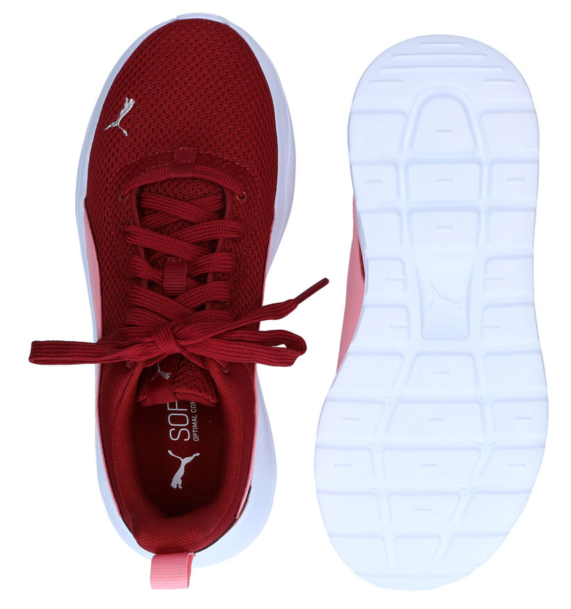 Puma Anzarun Lite Baskets en Rose en textile (326342)