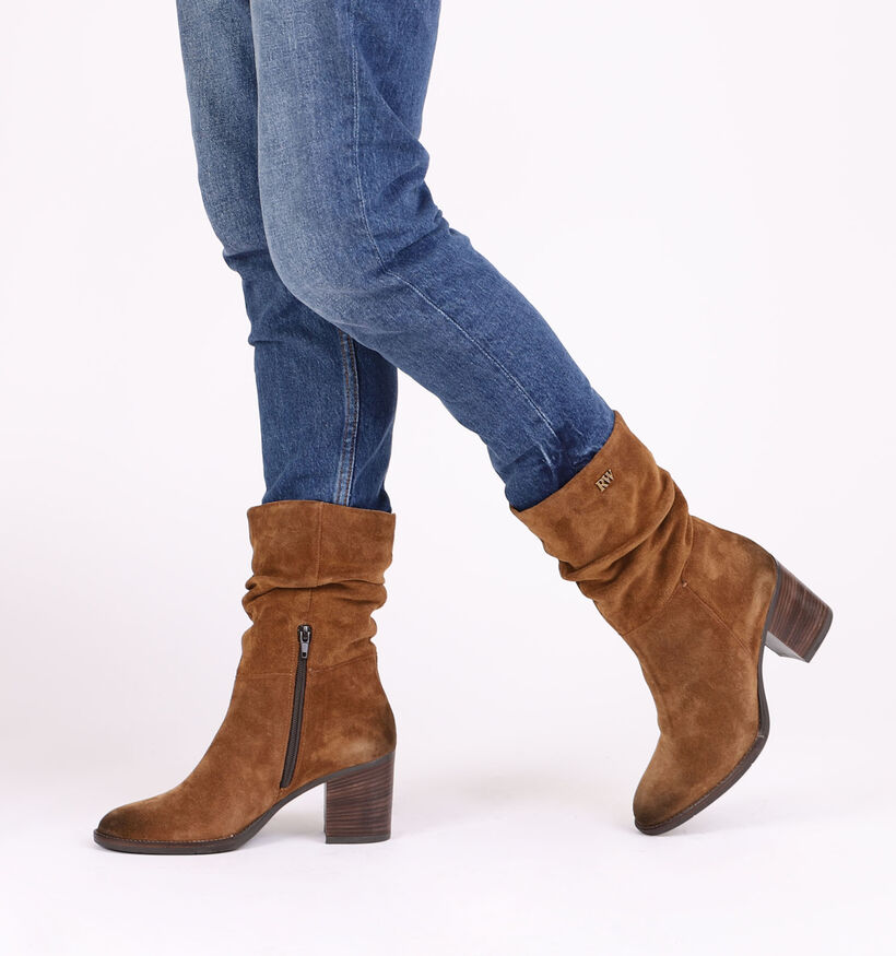 River Woods Alexia Bottes courtes en Brun pour femmes (298394)