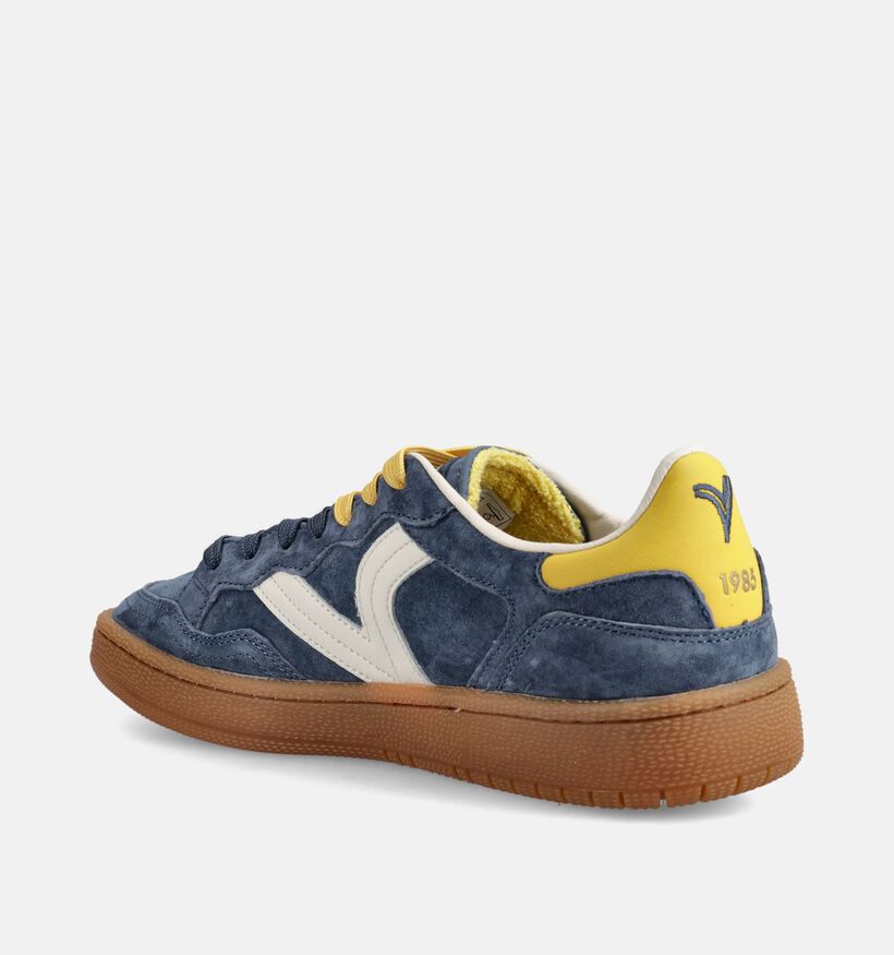 Victoria Blauwe Lage Sneakers voor heren (371885) - geschikt voor steunzolen