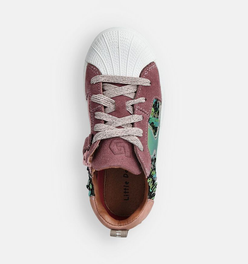 Little David Roze Sneakers voor meisjes (363013) - geschikt voor steunzolen