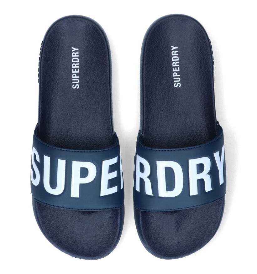 Superdry Code Core Claquettes en Bleu pour hommes (305761)