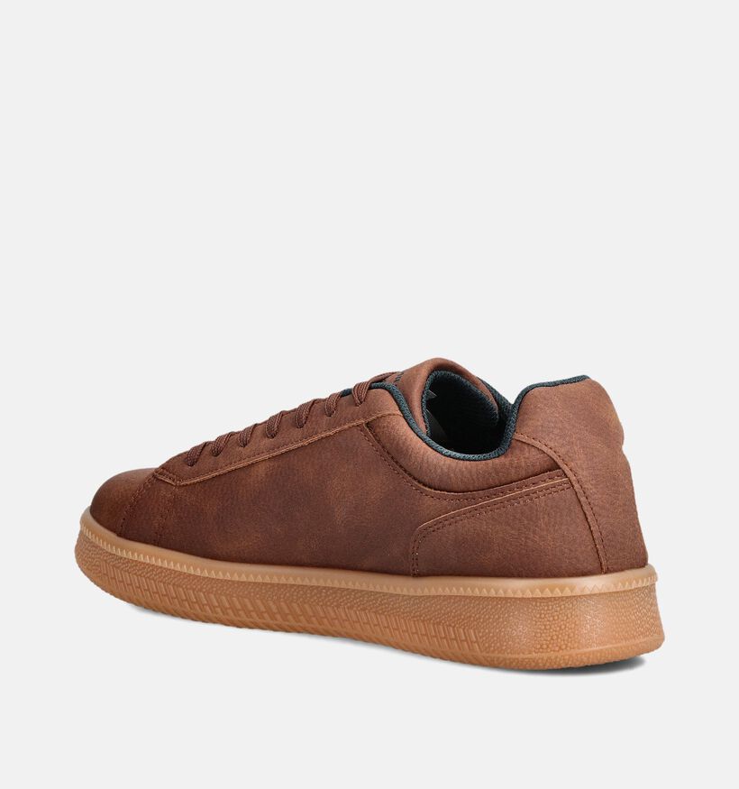 Jack & Jones Haven Tumble Cognac Veterschoenen voor heren (362880) - geschikt voor steunzolen