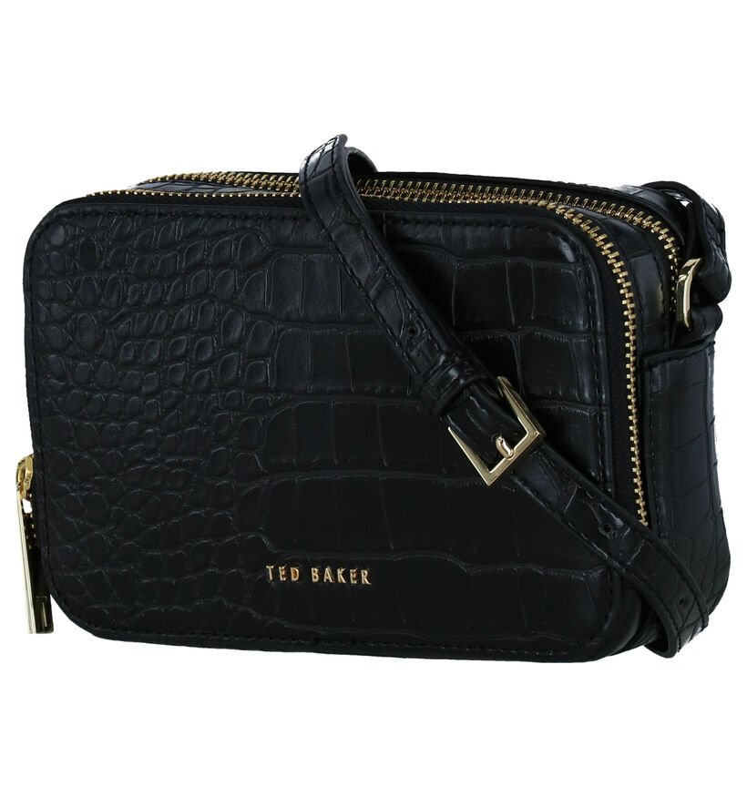 Ted Baker Stina Zwarte Crossbody Tas in leer (280402)