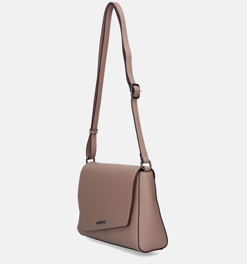 Laurent David Nos Taupe Crossbody Tas voor dames (333621)