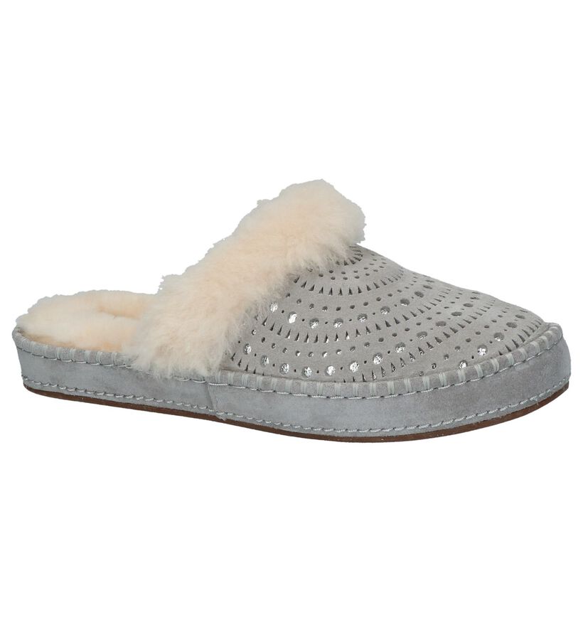 UGG Aira Sunshine Pantoffels Grijs in daim (206395)