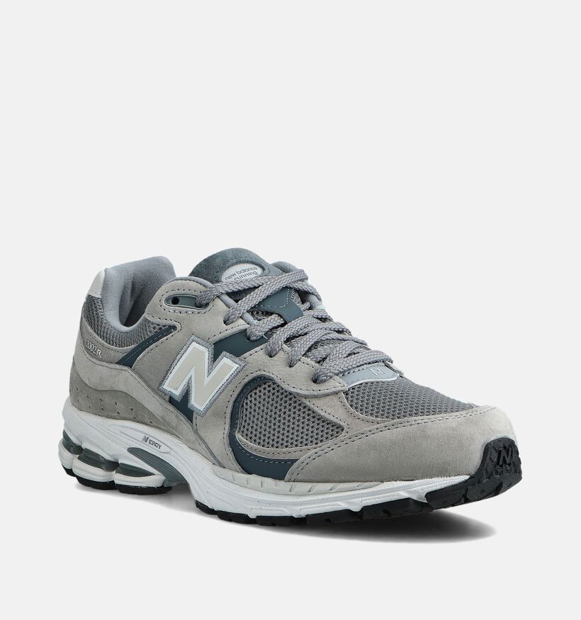 New Balance 2002 Baskets en Gris pour hommes (366250) - pour semelles orthopédiques