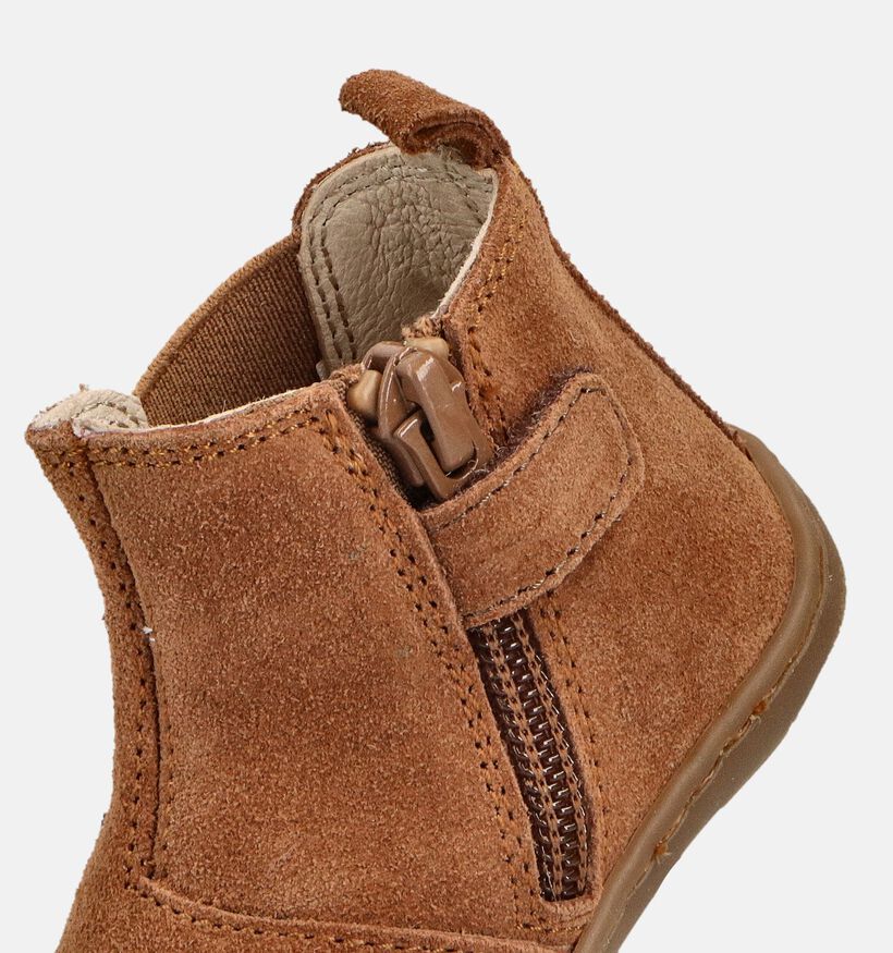 Naturino Sally Daisies Cognac Laarzen voor meisjes (364286) - geschikt voor steunzolen