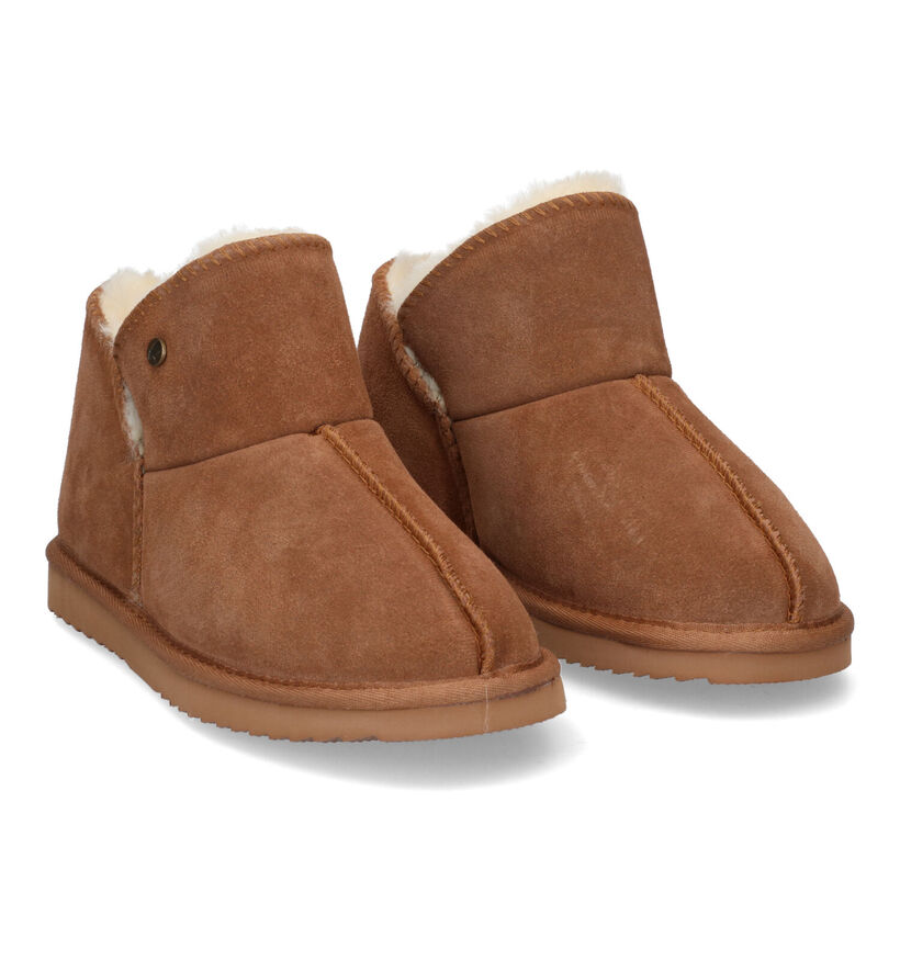 Warmbat Willow Pantoufles montantes en Beige pour femmes (346224)