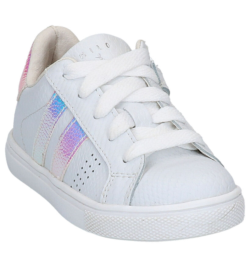 Witte Sneakers Milo & Mila in leer (271093)