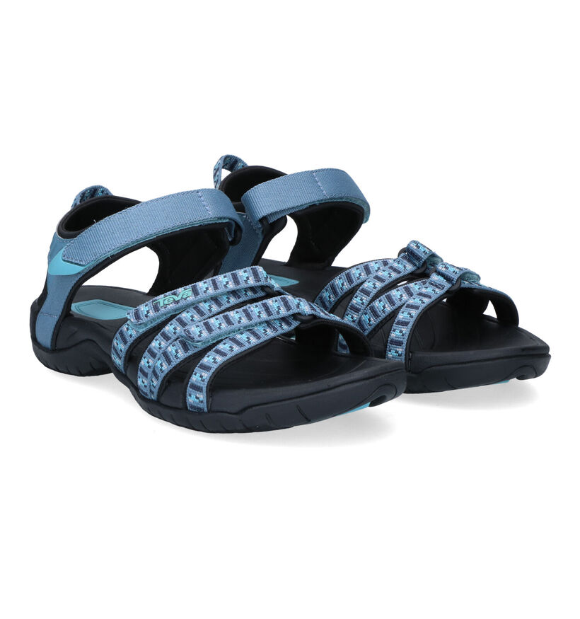 Teva Tirra Zwarte Trekkingsandalen voor dames (354718)